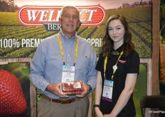 Jim Grabowski with Well Pict and Lauren Melenbacker with Marketing Plus. Jim shared how the Florida strawberry season is winding down and in about 10 days, harvest in Oxnard, CA will start.